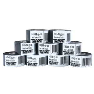 Set de 9 rollos de estampado en caliente DAX de lámina negra de 35 mm
