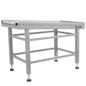 mesa transportadora de rodillos blanca de JORES TECHNOLOGIES®