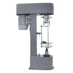 vista lateral del tapador semiautomático para botellas de vidrio JORES TECHNOLOGIES® para tapas metálicas