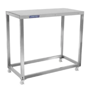Mesa de preparación de acero inoxidable con ruedas de JORES TECHNOLOGIES®