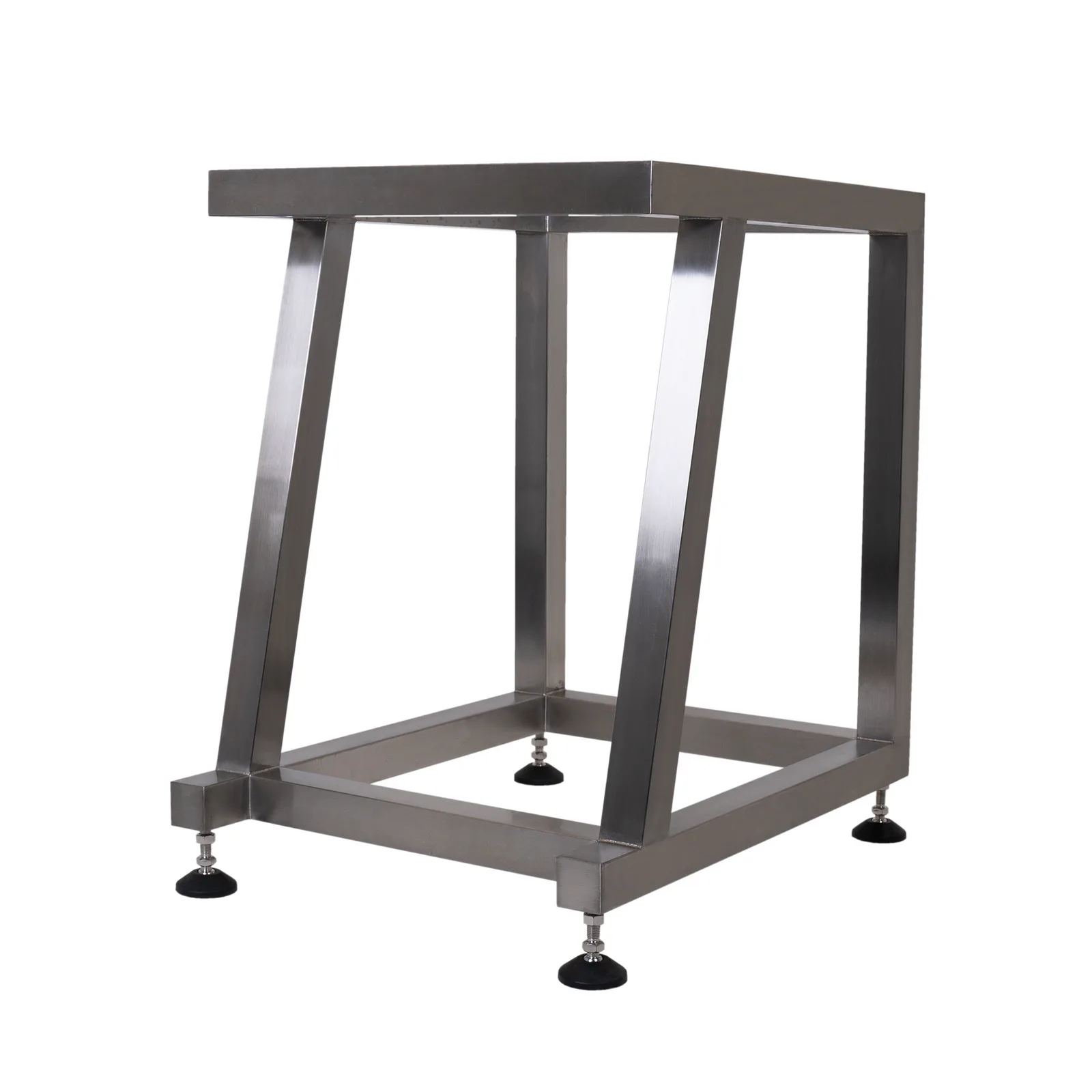 Soporte de acero inoxidable utilizado para la pesadora lineal 403 de JORES TECHNOLOGIES®. Base compatible solo con esta pesadora lineal