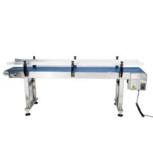 Transportador de banda motorizado – 12” x 82”