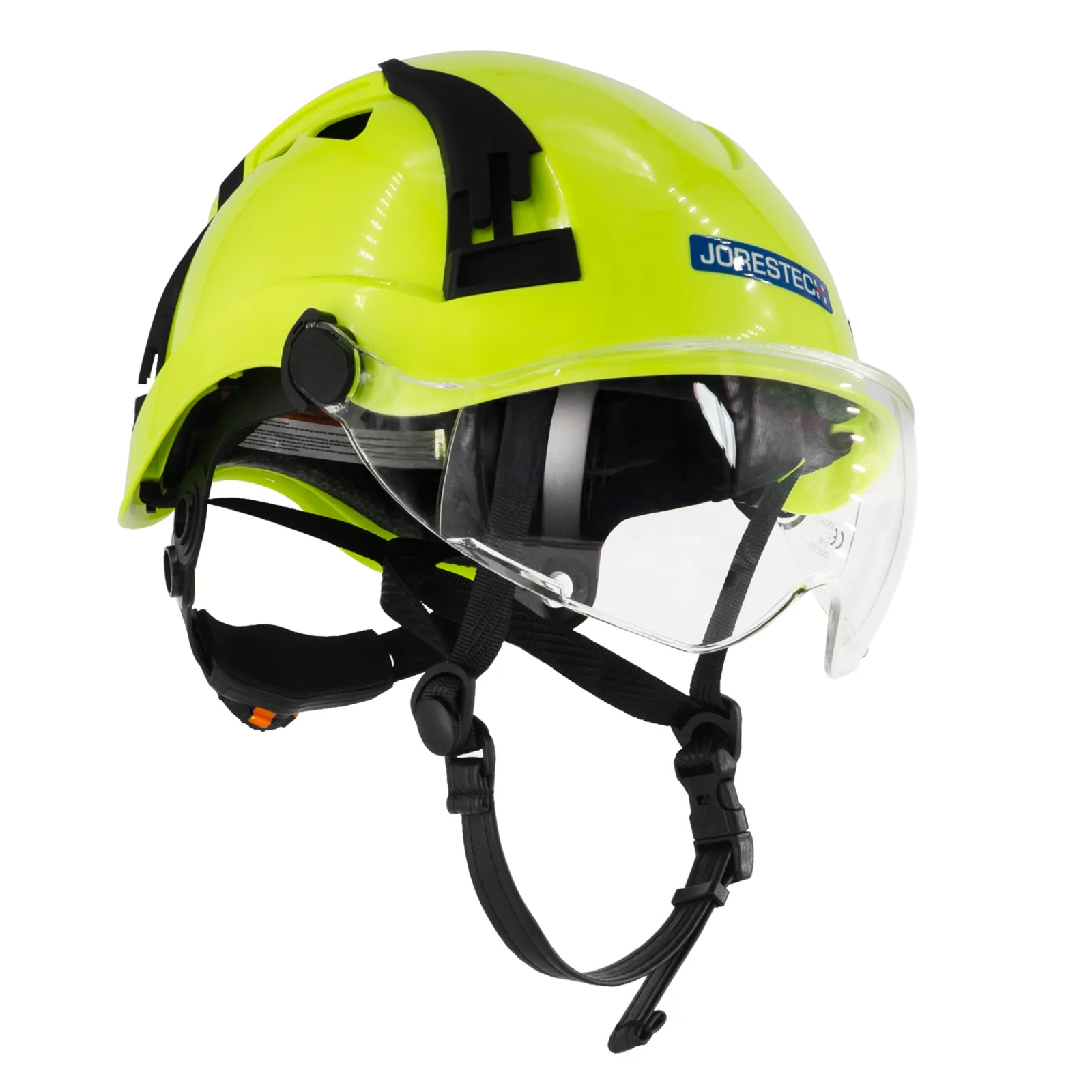 Casco de seguridad ventilado Tipo 2 Clase C con visor ocular protector - Imagen 6