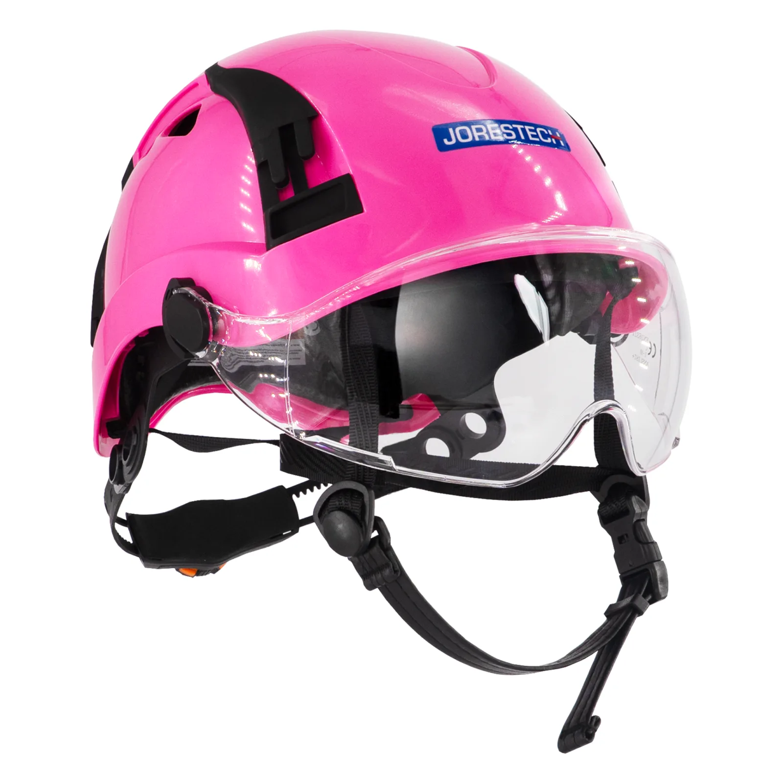Casco de seguridad ventilado Tipo 2 Clase C con visor ocular protector - Imagen 9