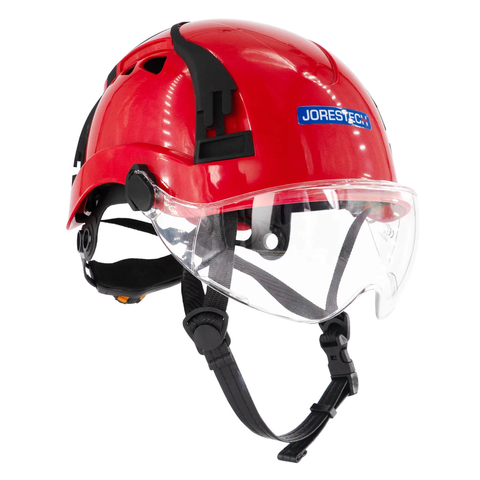 Casco de seguridad ventilado Tipo 2 Clase C con visor ocular protector - Imagen 5