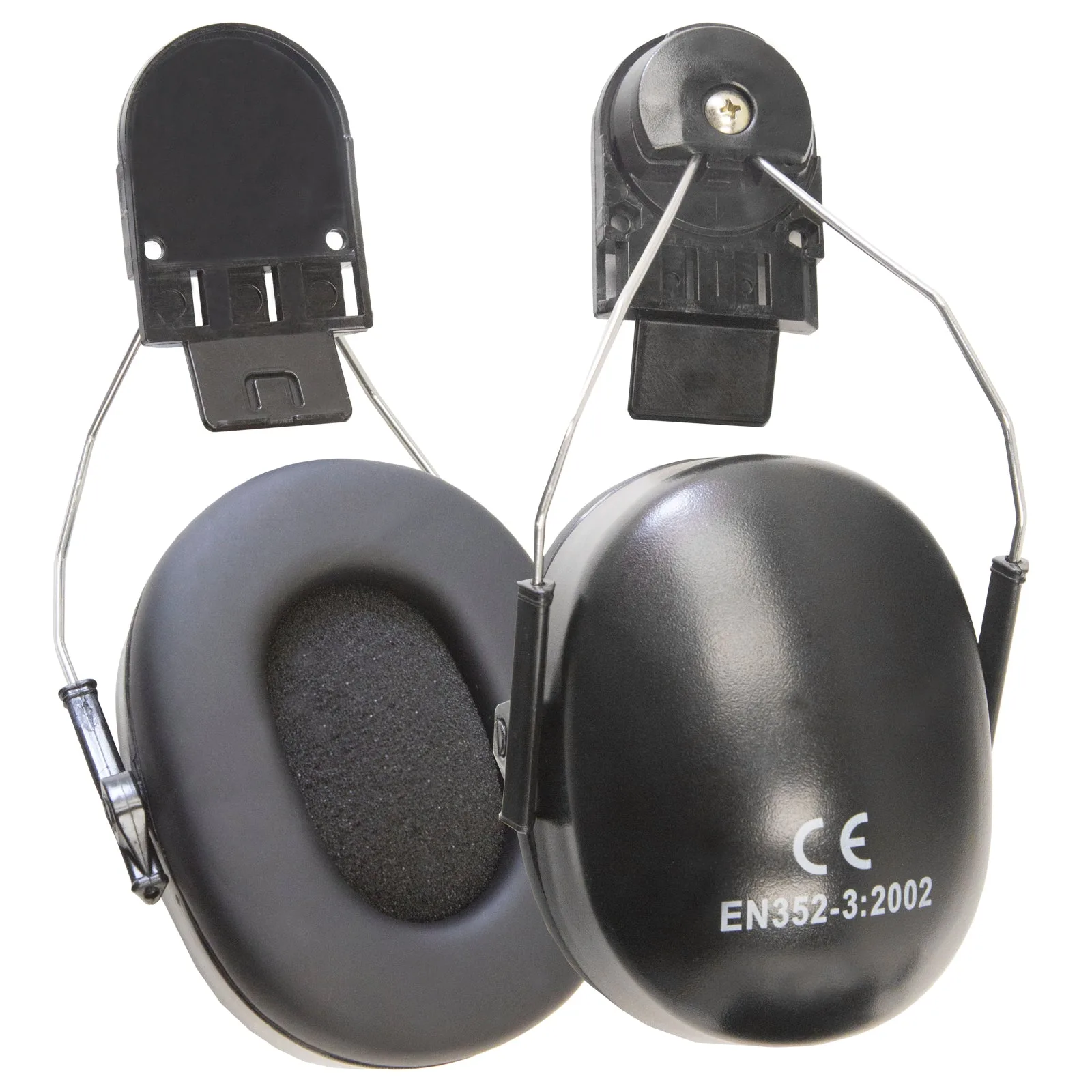 Kit de casco estilo gorra de seguridad con pantalla facial de malla de hierro y orejeras - Imagen 10