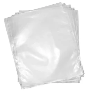 Un paquete de bolsas de vacío transparentes HAL con un pack de 1000 unidades sobre fondo blanco