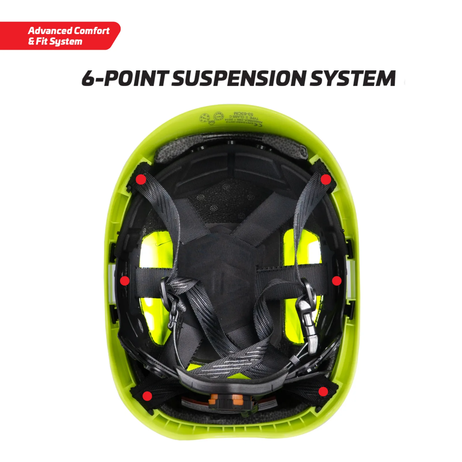 Casco de seguridad ventilado Clase C Tipo 2 - Imagen 7