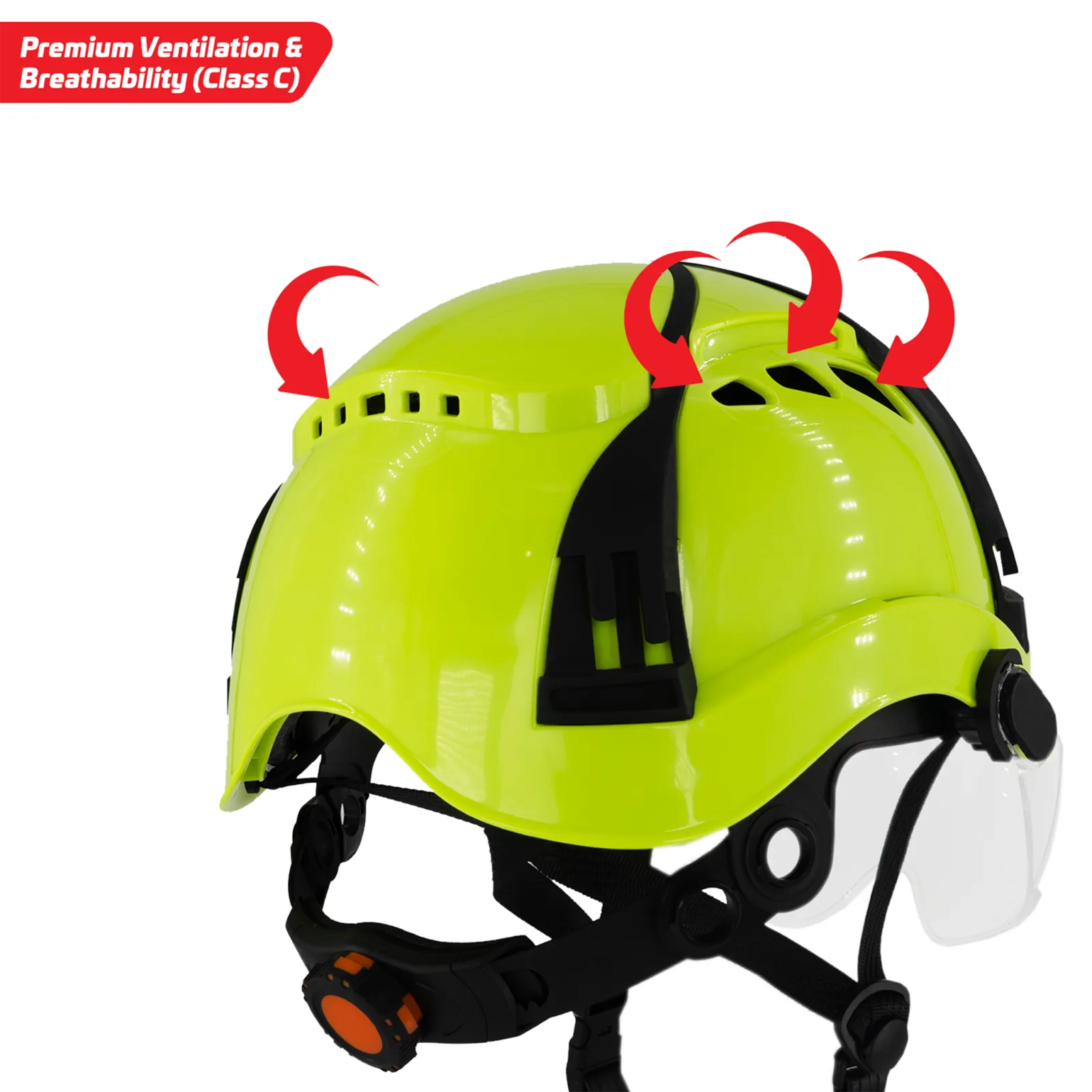 Casco de seguridad ventilado Clase C Tipo 2 - Imagen 11